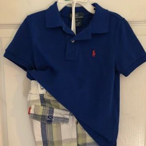 Boy’s Polo shirt and Levi shirt set size 3T
